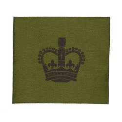 British Army Woven Quartermaster Rank Badge