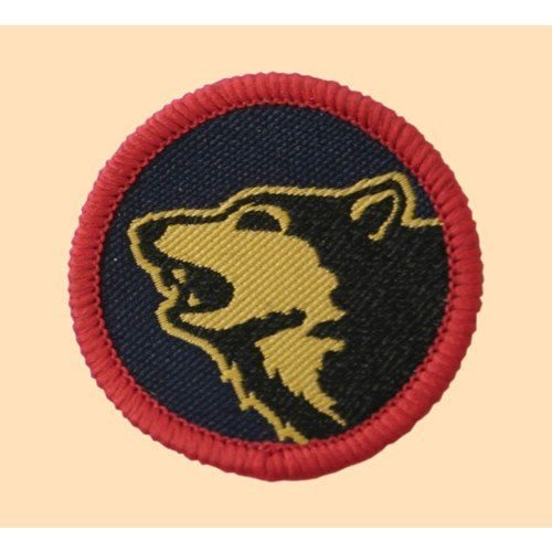 British Army Genuine 104th Logistics Batallion TRF Wolf Patch Badge