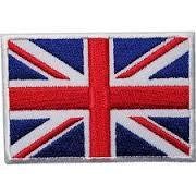 British Union Jack New Embroidered Badge