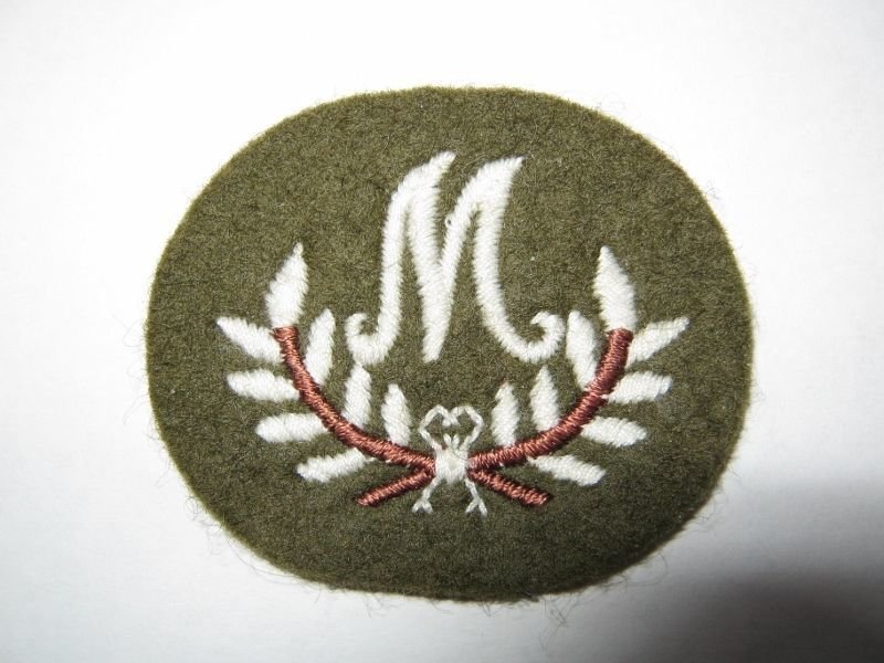 British Army Genuine No2 Dress Mortar Badge