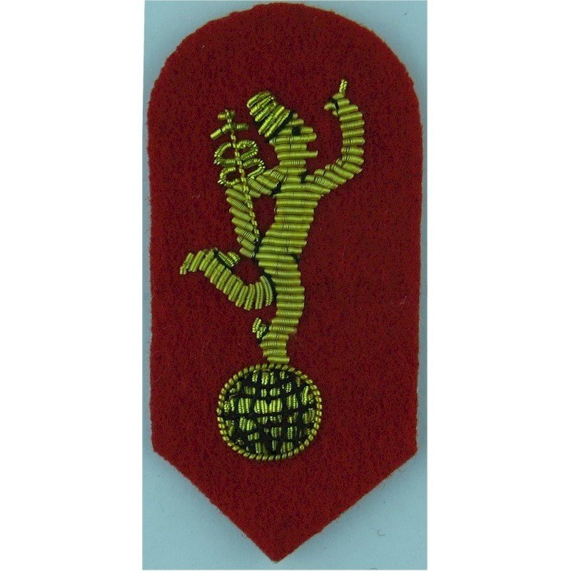 British Army Genuine New Royal Signals Gold Wire Badge
