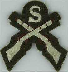 British Army Genuine New  No2 Dress Rifle Sniper Cloth Badge