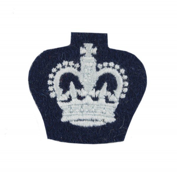 British Military - RAF Royal Air Force Flight Sergeant Crown Badge