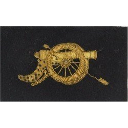 British Army WW2 WW11 Royal Artillery Gunner No1 Dress Gold Wire Badge