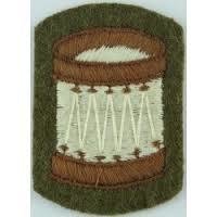 British Army WW2 No2 Dress RLC Corp Drummers Badge