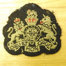 British Army WW2 Warrant Officers Major Household Cavalry Cloth Badge