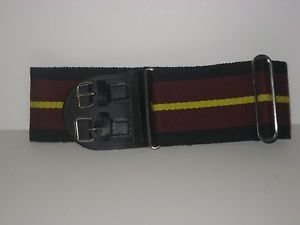 British Army Genuine Stable Belts - Prince Of Wales Own Yorkshire Regiment