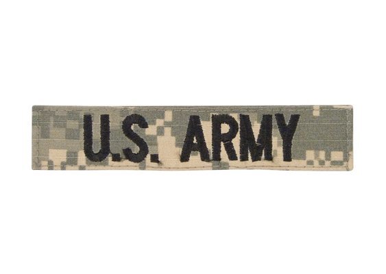 American US Army Name Tape Patch Badge