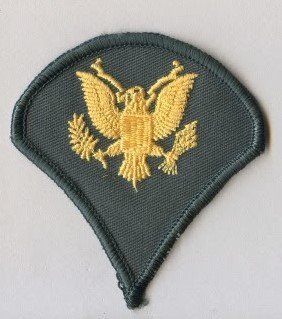 American U.S Army Specialist Rank Badge