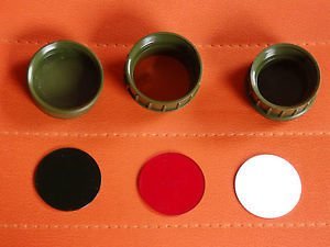 British Army  Genuine Torch Filter Adaptor Pack