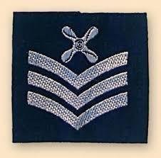 British Military Royal Air Force Cheif Technician Epaulette Rank Badge