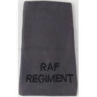 British Military Royal Air Force Regiment Epaulette Rank Badge