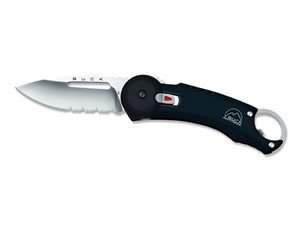 New Buck U.S Stainless Steel Blade Knives - Redpoint - Black