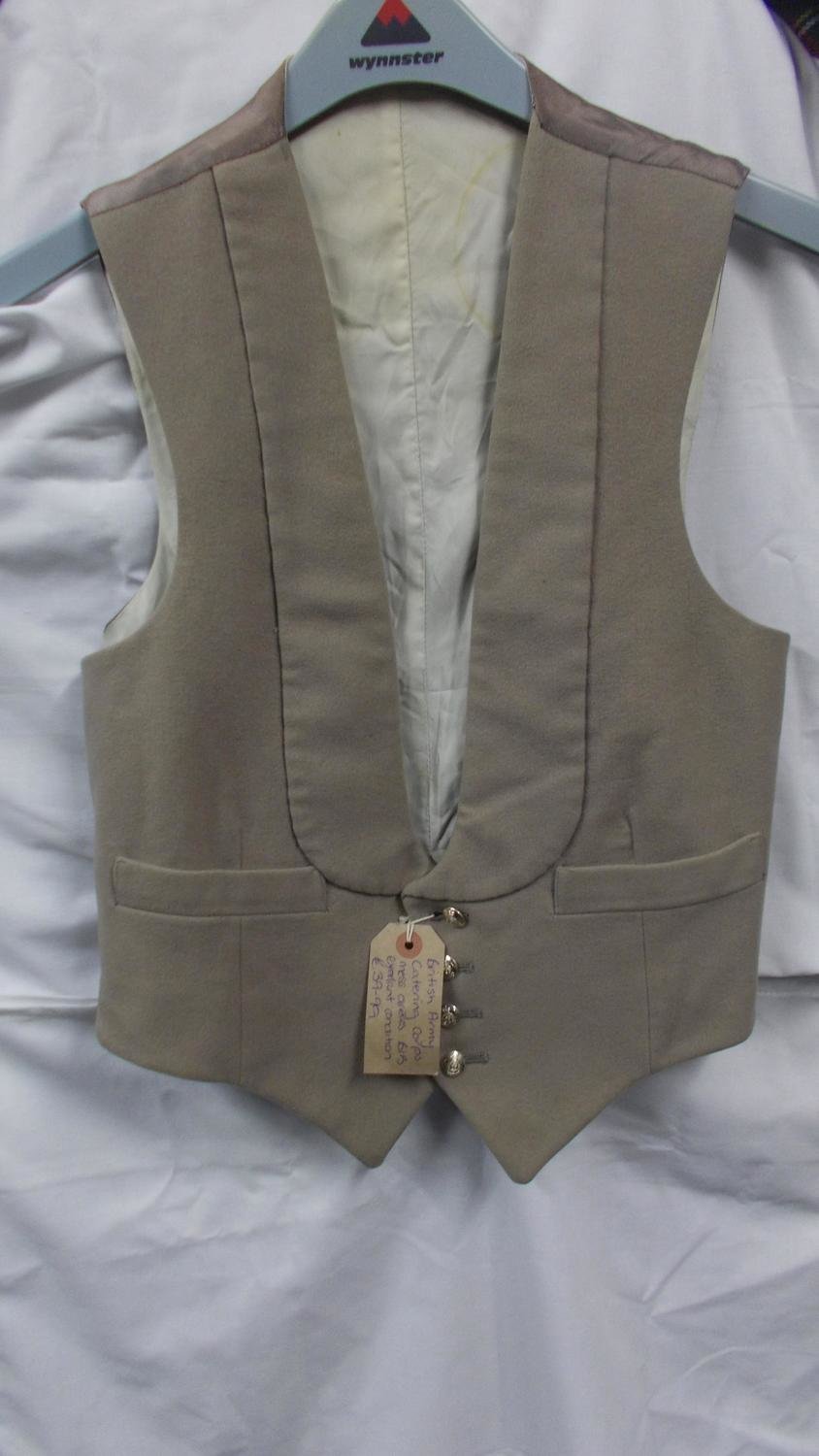 British Army Used Genuine Mess Dress Sergeants Catering Corps Waistcoat Bib Uniforms