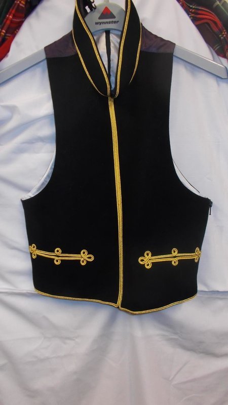 British Army Adjuant Generals Corps Waistcoat Bib
