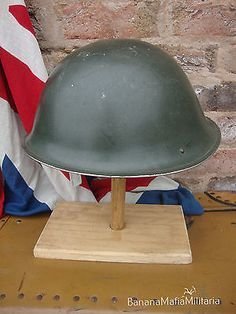 British Army Original WW2 WW11 Steel MK1V Helmets