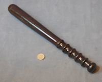 Ex Police Issue Vintage Wooden Truncheon.