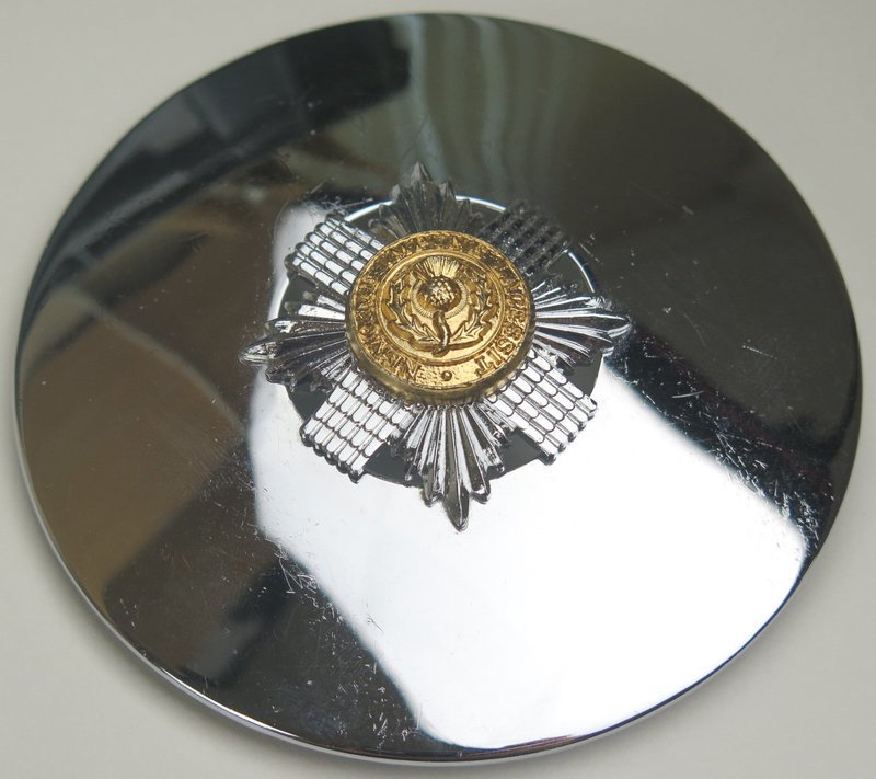 British Army Genuine Scots Guards Plaid Brooch