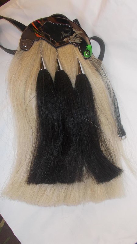 British Army Genuine New Scots Guards Pipers Horse Hair Sporran
