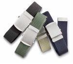 New Strong 40mm Canvas Webbing Belts with Metal Buckle