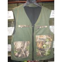 New Raptor Hunting Realtree Solutions 12 Pocket Vests/Bodywarmer
