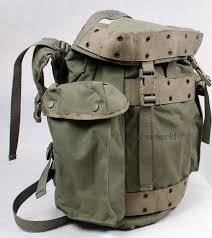 Dutch Army Genuine Rare 35-40Ltr Olive Green Backpacks/Rucksacks