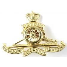 British Army New Royal Regiment Artillery O/R Cap Badge