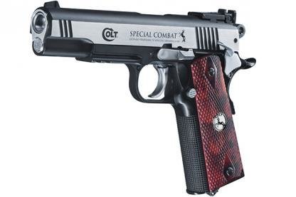 Colt Special Combat Dark Ops Co2 .177 Full  Metal BB Pistols