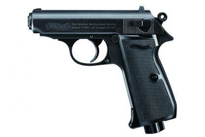 Walther PPK/S Black .177 Metal BlowBack BB Metal Slide Pistols