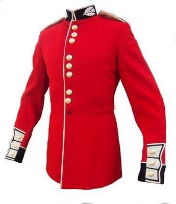 British Army Genuine Scottish Guards Trooper Red Tunic