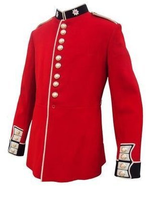 British Army Genuine Coldstream Guards Red Trooper Tunic Uniforms
