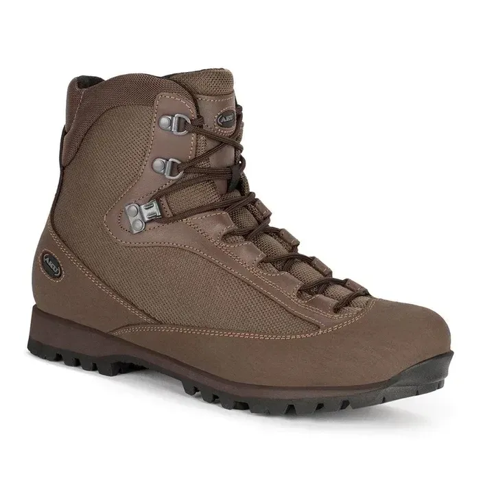 British Army Genuine New AKU Tactical Brown Goretex Waterproof Boots AKU Pilgrim GTX Combat Brown