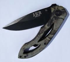 New JKR Camouflaged Handle Folding Knives