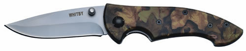 New Whitby Camo lock Knife Folding Blade Knives