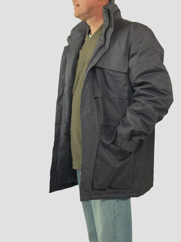 New French Waterproof  grey Kariban Jackets