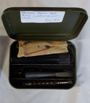 British Army Genuine Vintage SLR Rifle Cleaning Kit