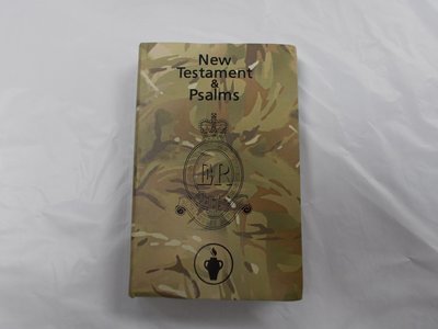 British Army Royal Horse Artillery Gideons MTP New Testament and Psalms