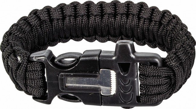 British Army New Highlander Paracord Bracelet With Flint