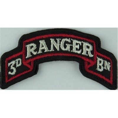 American Army U.S 75th Ranger 3rd Battalion Shoulder Patch