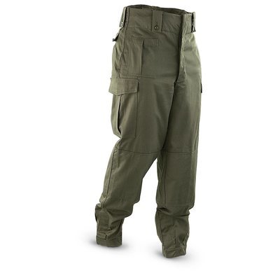 Belgian Army New Genuine Olive Heavyweight Trousers