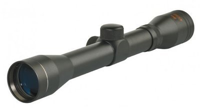 New SMK Fixed Power Rifle Scope 4x32 Compact Includes Mounts