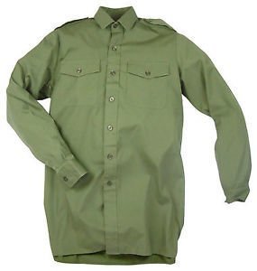 British Army Used General Service Olive Shirts