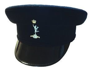 British Army Genuine Peaked Cap Supergrade - Mens Royal Signals with badge