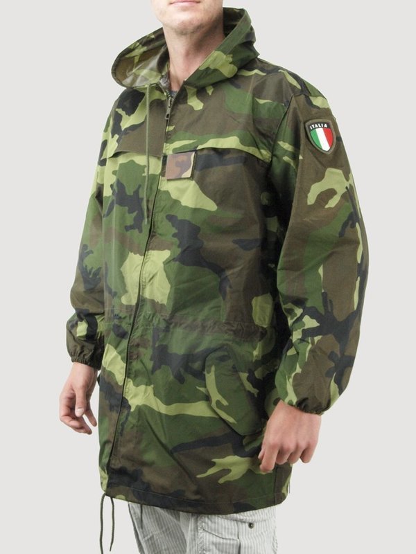 Italian Army  New Genuine Waterproof Jackets with American Cold  Weather  liner