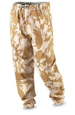 New British Army Genuine Desert Camouflage Goretex Waterproof Trousers