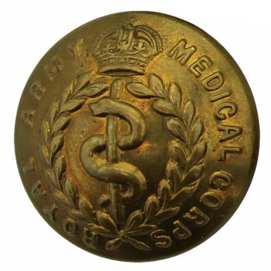 WW1 British Army Genuine Royal Army Medical Corps Buttons