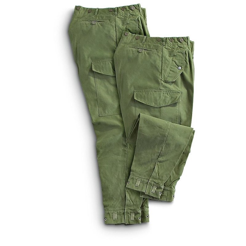 Swedish Army  Genuine Used M59 Heavy-duty Trousers
