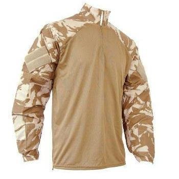 British Army New Genuine Desert Camo UBACS Under Body Armour Shirts