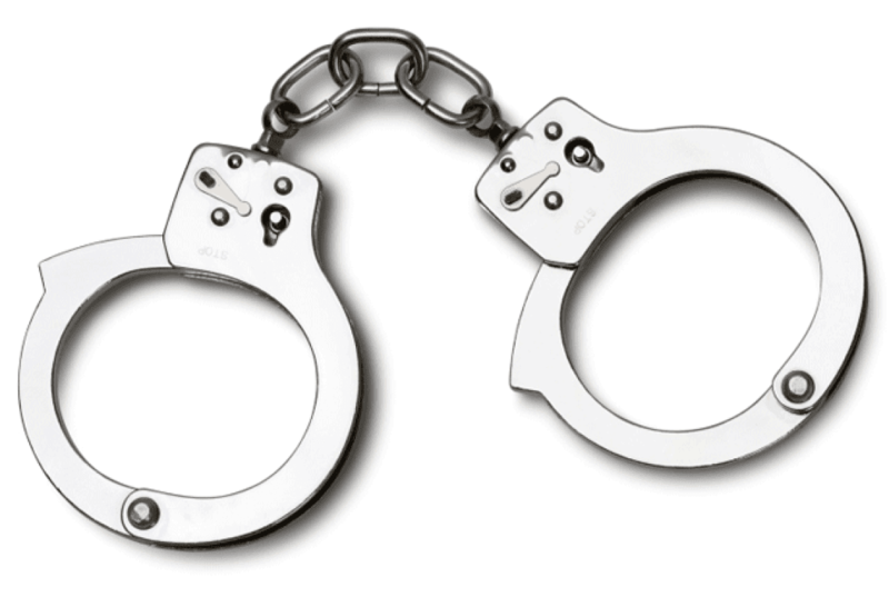 New Handcuffs Special Polished Finish Two Deluxe Keys