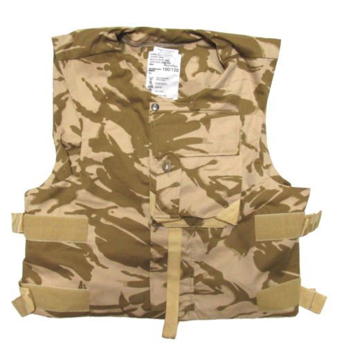British Army New Genuine Combat Body Armour Camouflaged Cover